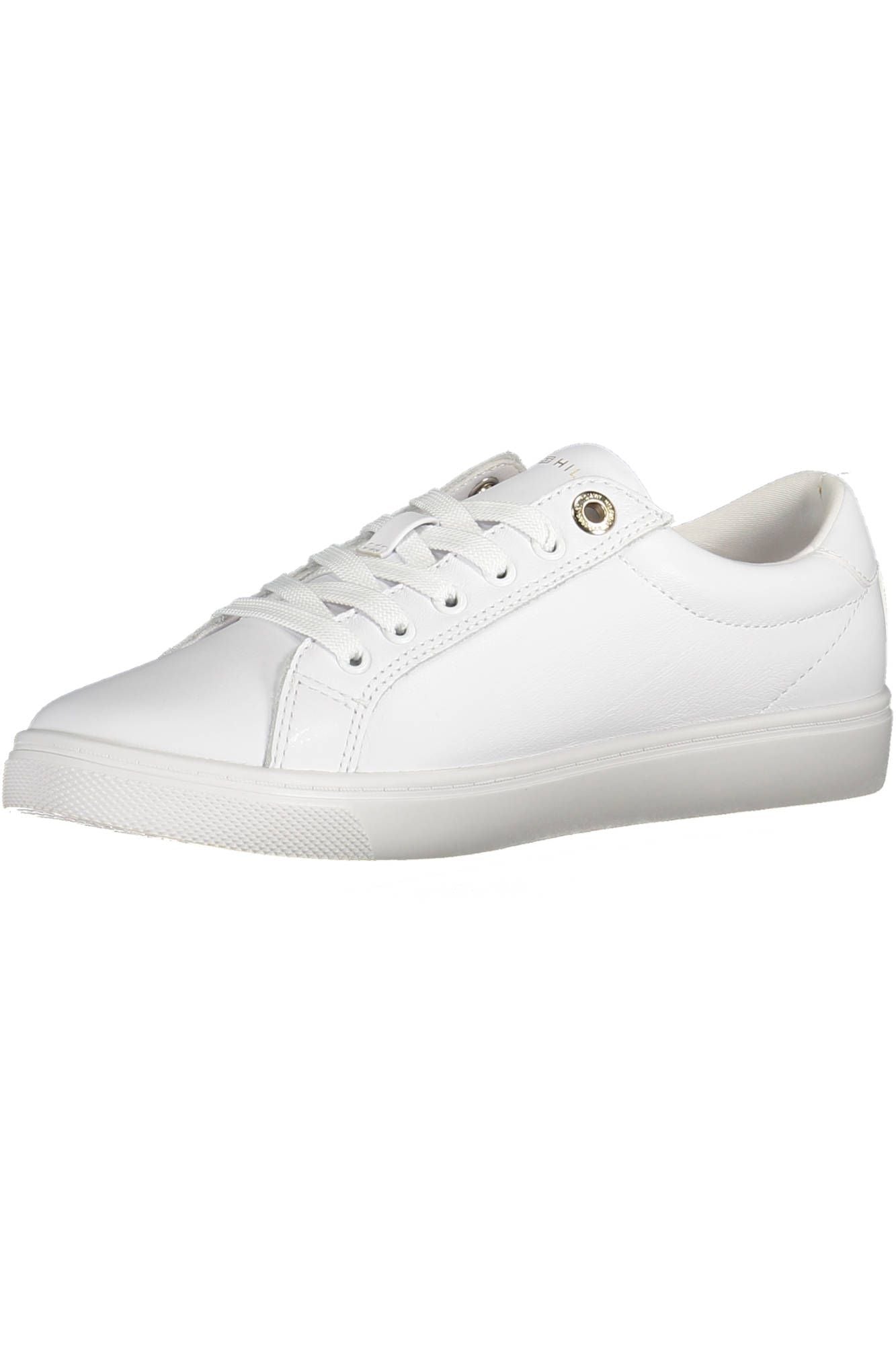 Tommy Hilfiger White Leather Women Sneaker