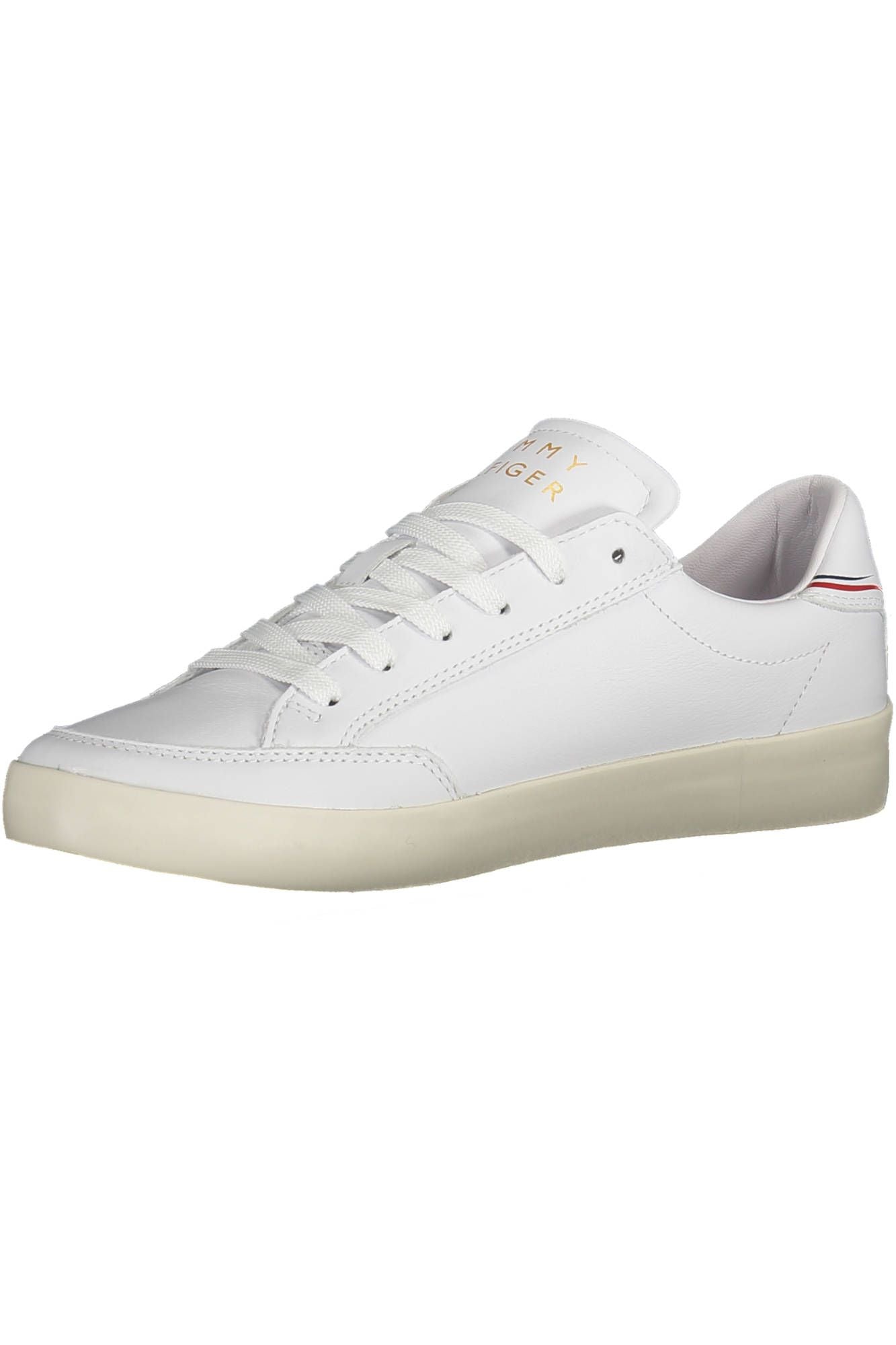 Tommy Hilfiger White Polyester Women Sneaker