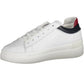 Tommy Hilfiger White Leather Women Sneaker