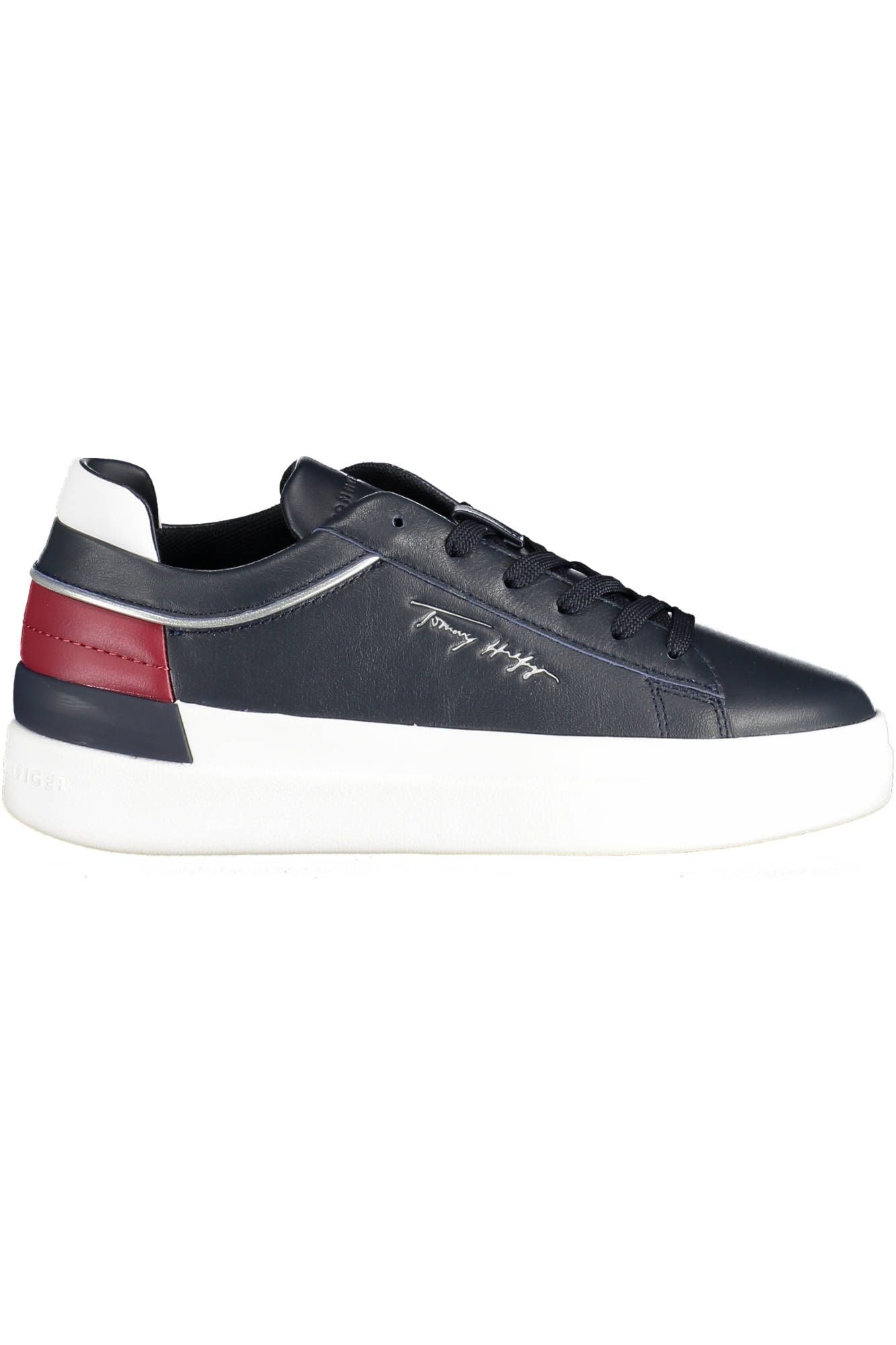 Tommy Hilfiger Blue Polyester Women Sneaker