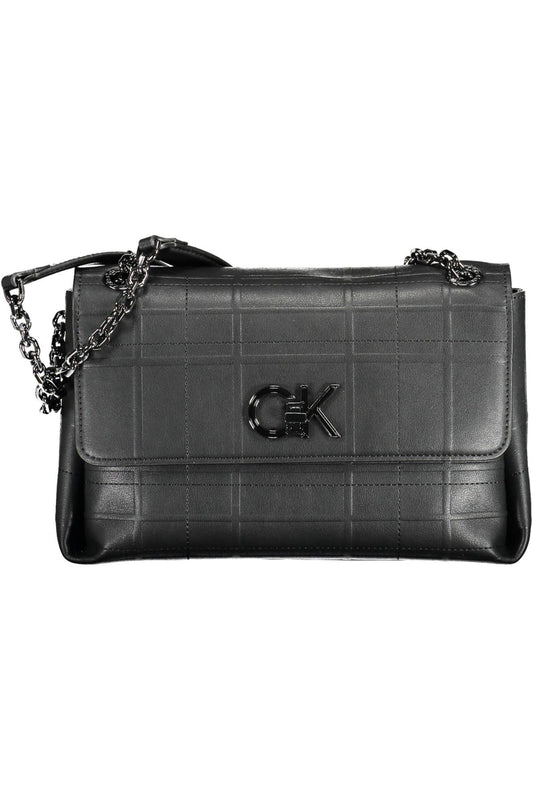 Calvin Klein Black Polyester Women Handbag