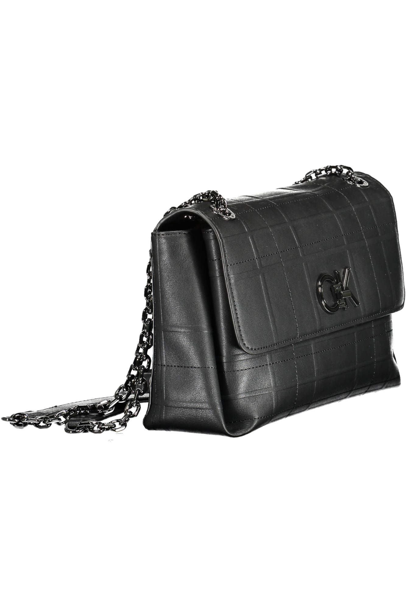 Calvin Klein Black Polyester Women Handbag