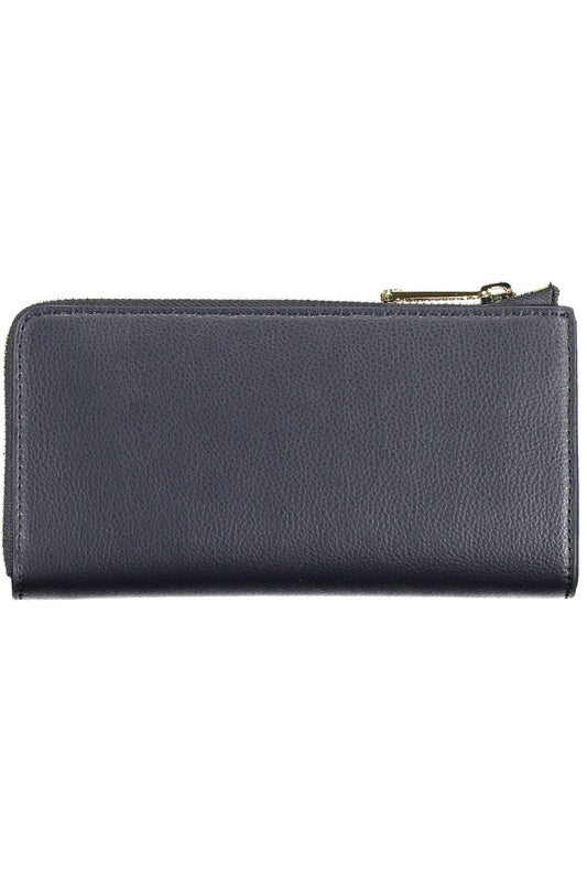 Tommy Hilfiger Blue Polyurethane Women Wallet