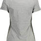 Calvin Klein Gray Cotton Women T-Shirt