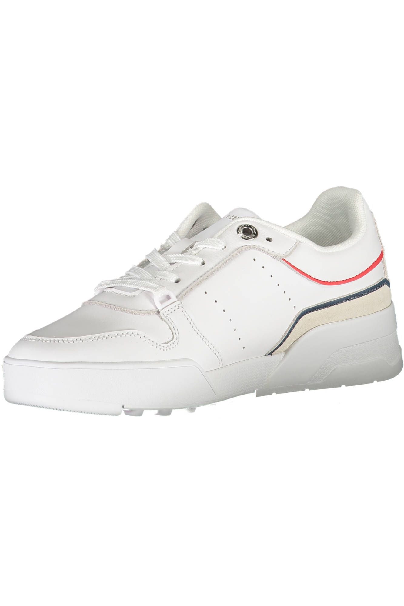 Tommy Hilfiger White Leather Women Sneaker