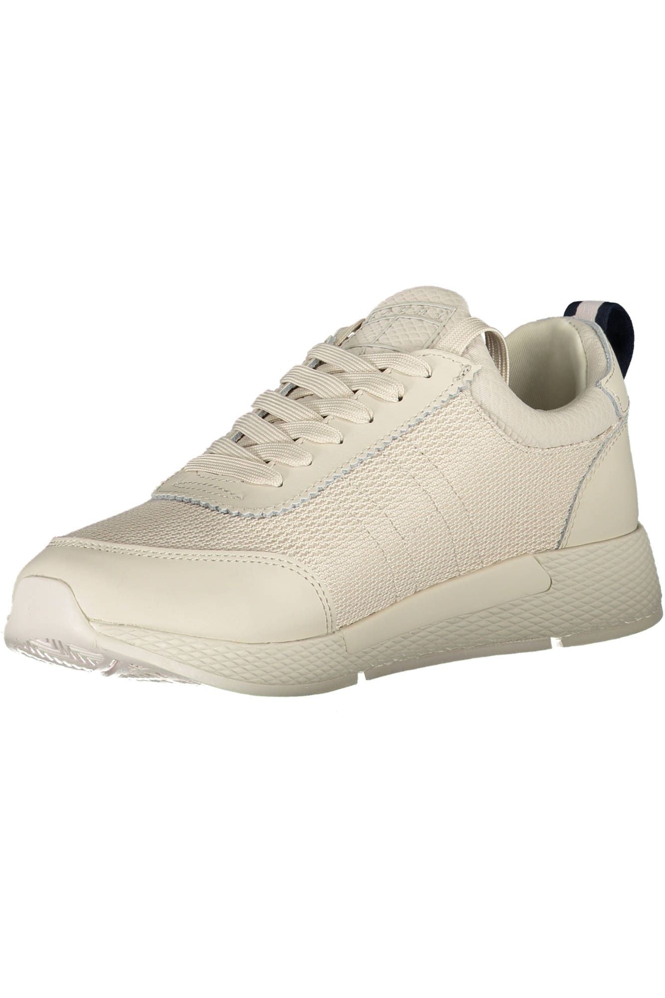 Tommy Hilfiger Beige Polyester Women Sneaker