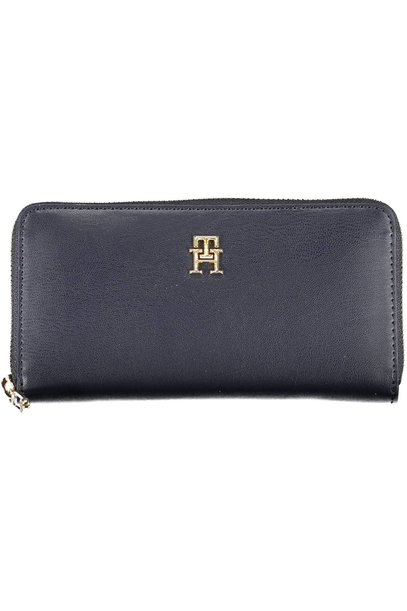 Tommy Hilfiger Blue Polyurethane Women Wallet