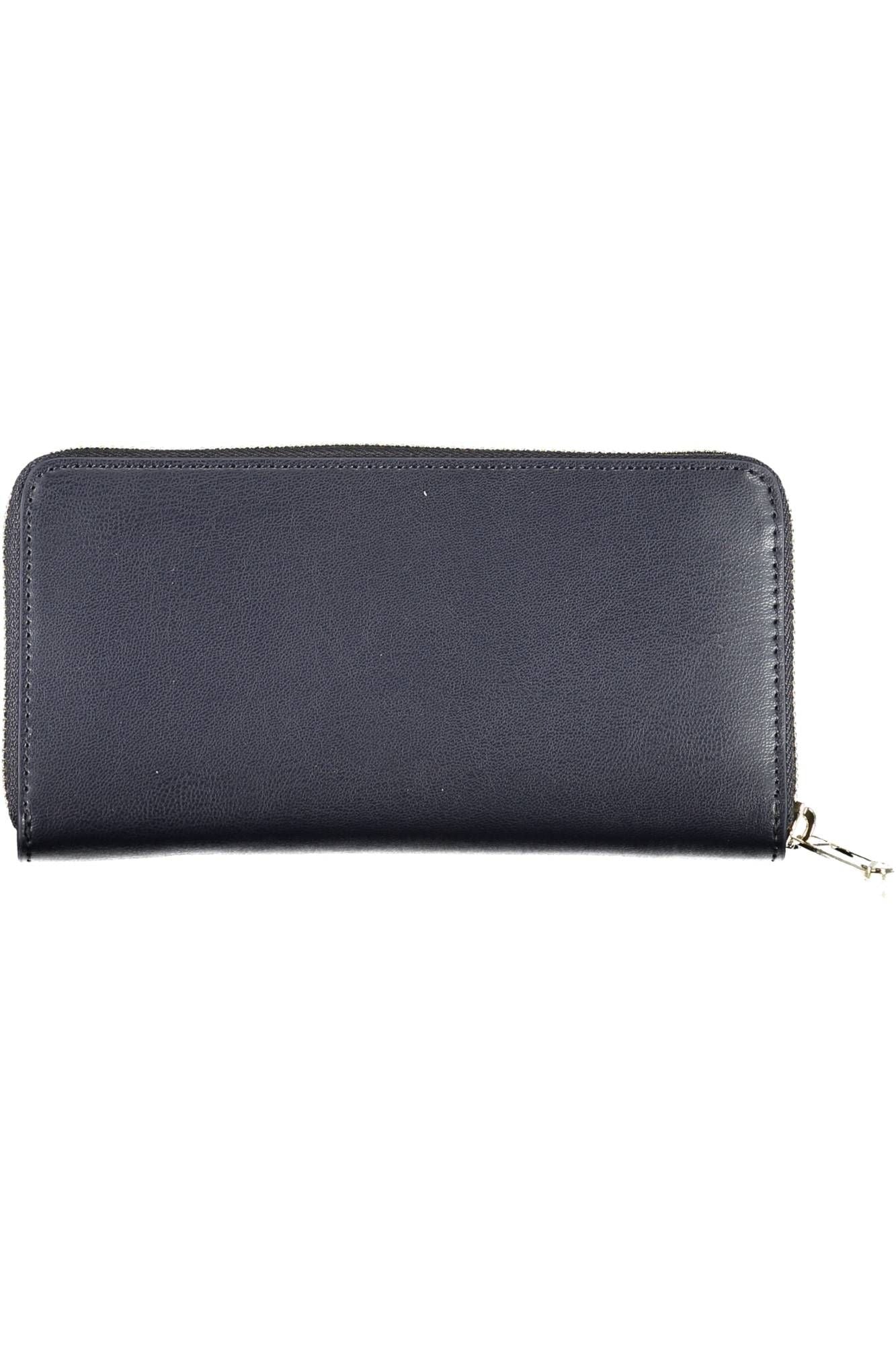 Tommy Hilfiger Blue Polyurethane Women Wallet