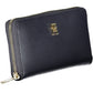 Tommy Hilfiger Blue Polyurethane Women Wallet