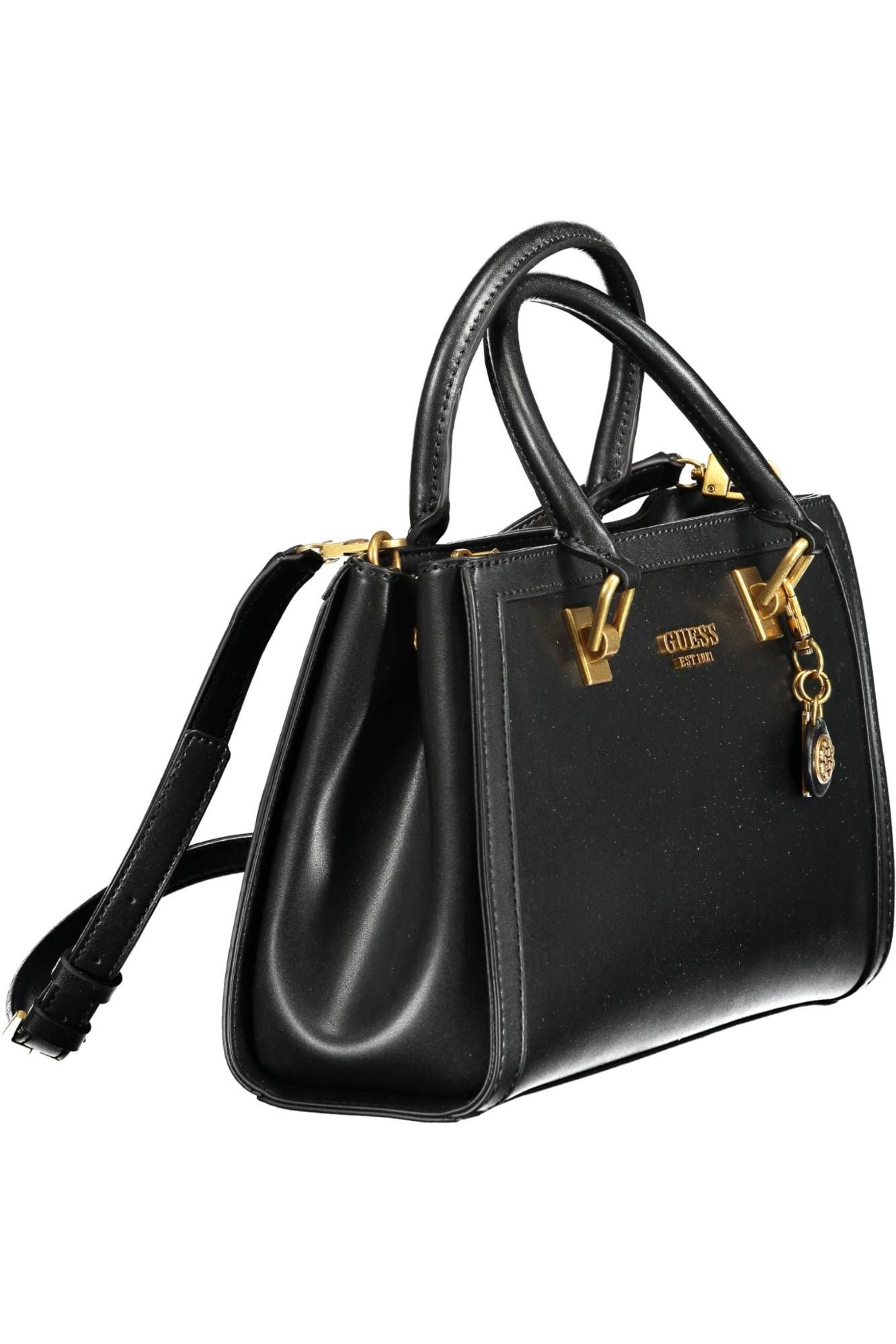 Guess Jeans Black Polyurethane Women Handbag