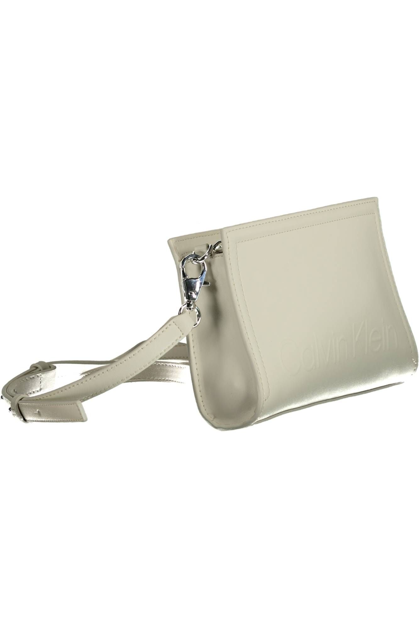 Calvin Klein White Polyester Women Handbag