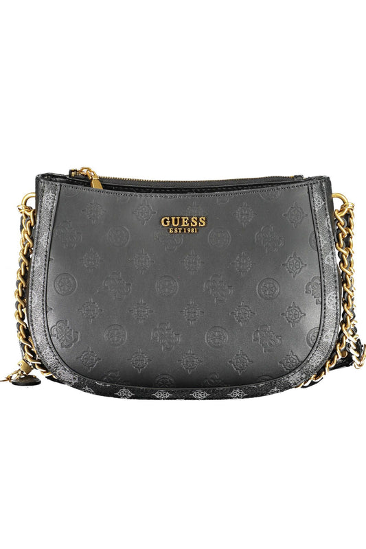 Guess Jeans Black Polyurethane Women Handbag