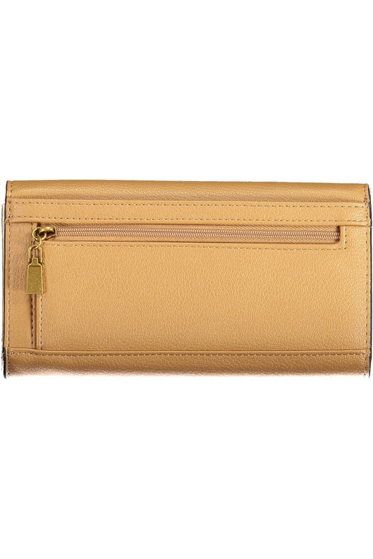 Guess Jeans Beige Polyurethane Women Wallet