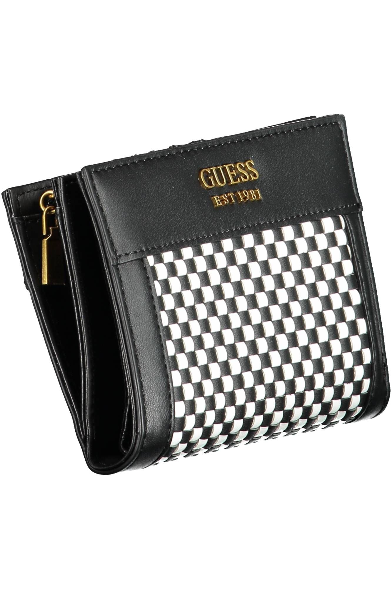 Guess Jeans Black Polyurethane Women Wallet