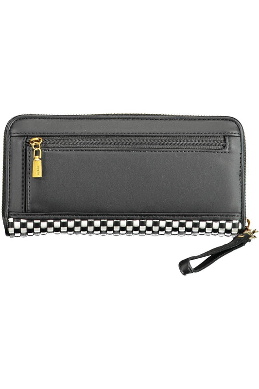 Guess Jeans Black Polyurethane Women Wallet