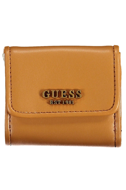 Guess Jeans Brown Polyurethane Women Wallet