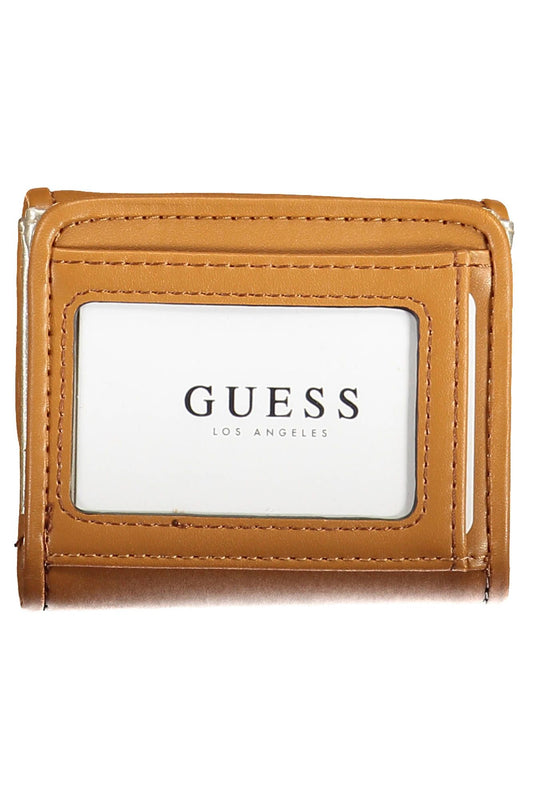 Guess Jeans Brown Polyurethane Women Wallet