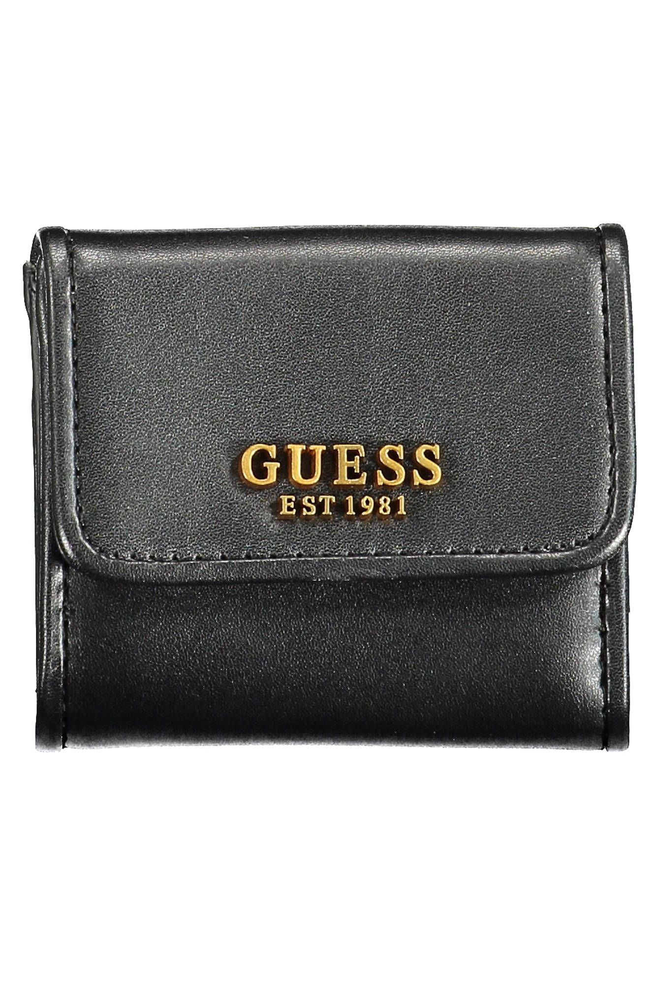 Guess Jeans Black Polyurethane Women Wallet