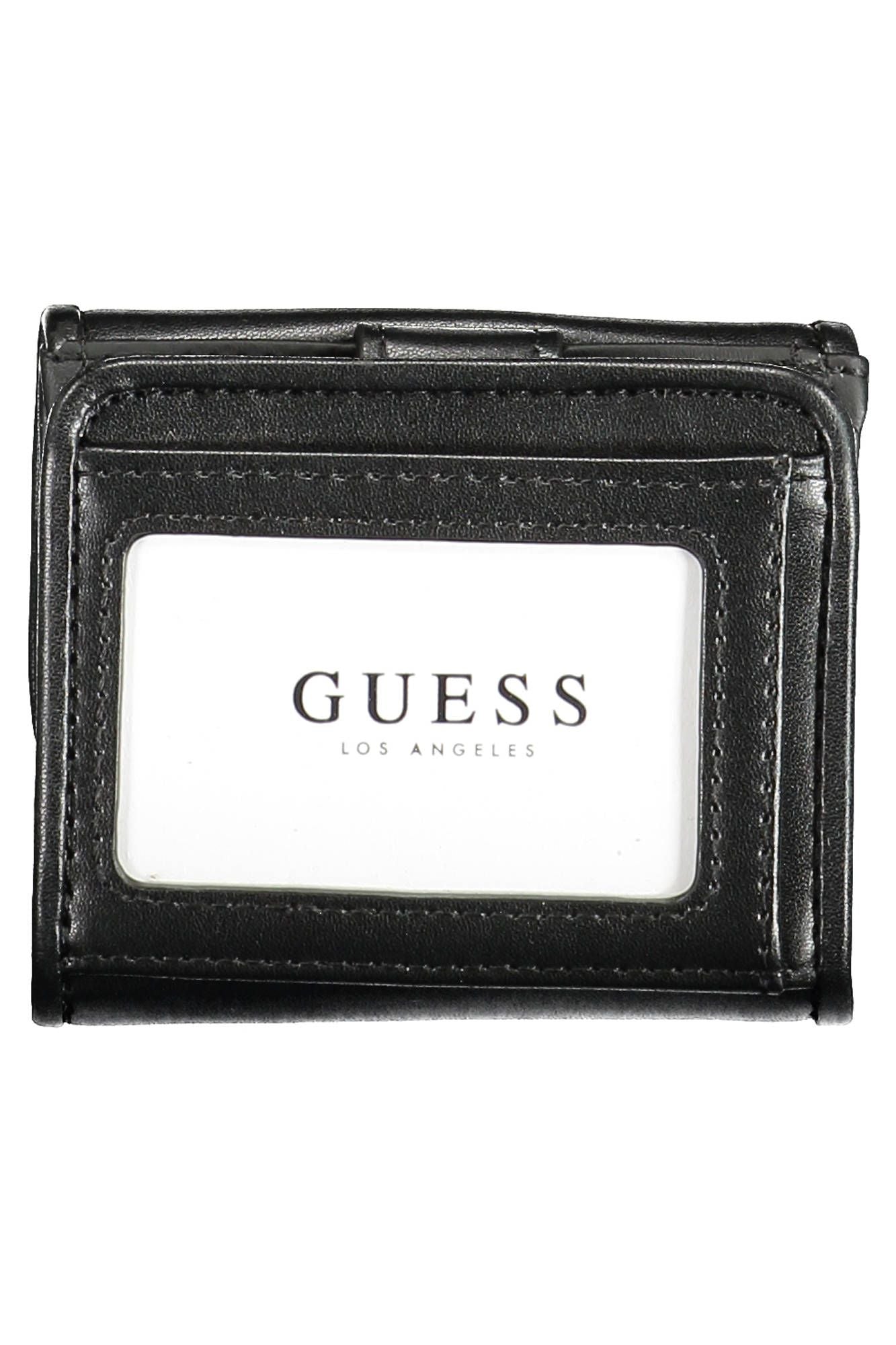 Guess Jeans Black Polyurethane Women Wallet