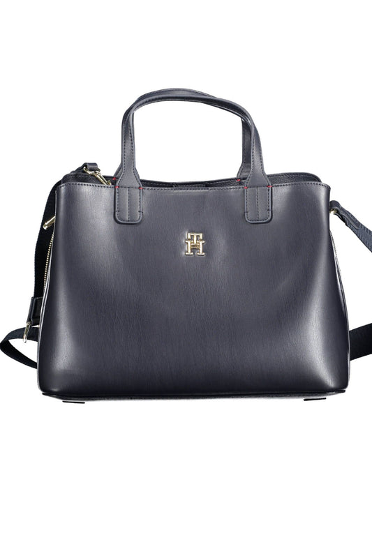 Tommy Hilfiger Blue Polyurethane Women Handbag