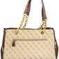 Guess Jeans Brown Polyester Women Handbag