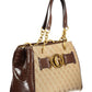 Guess Jeans Brown Polyester Women Handbag