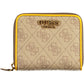 Guess Jeans Yellow Polyurethane Women Wallet