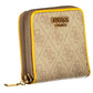 Guess Jeans Yellow Polyurethane Women Wallet