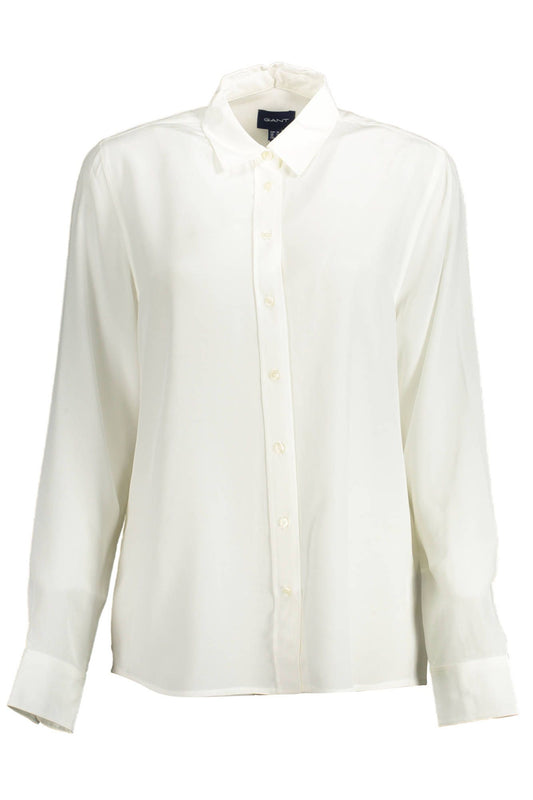 Gant White Viscose Women Shirt