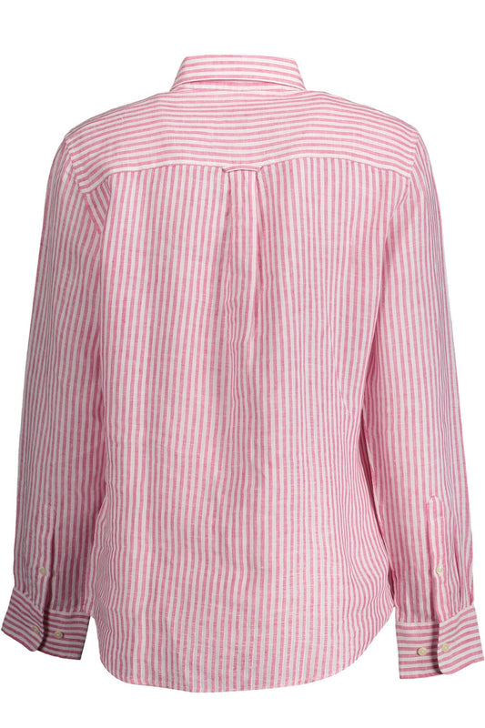 Gant Pink Linen Women Shirt