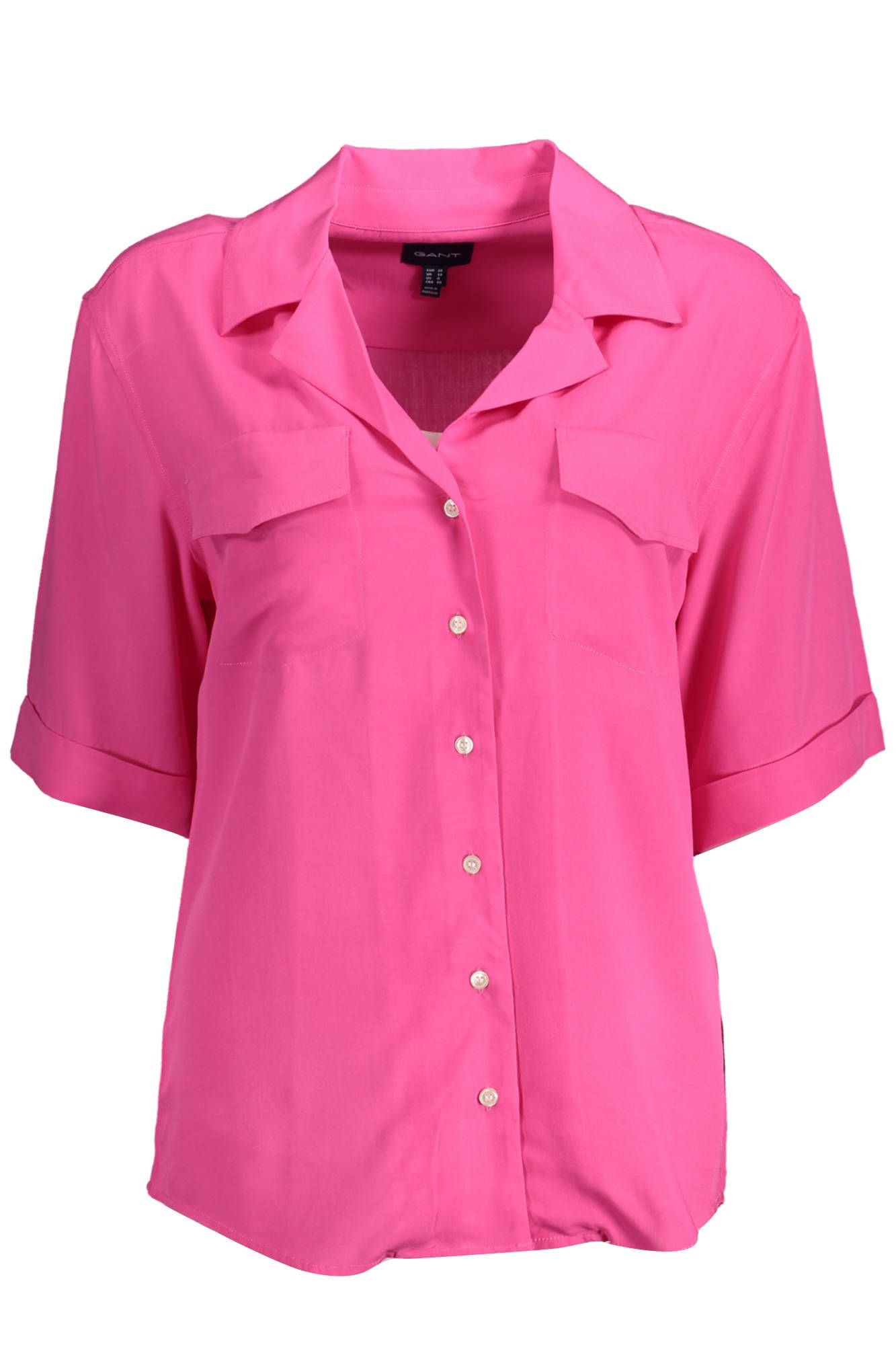 Gant Pink Viscose Women Shirt