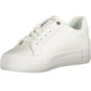 Calvin Klein White Polyester Women Sneaker