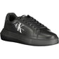 Calvin Klein Black Leather Women Sneaker