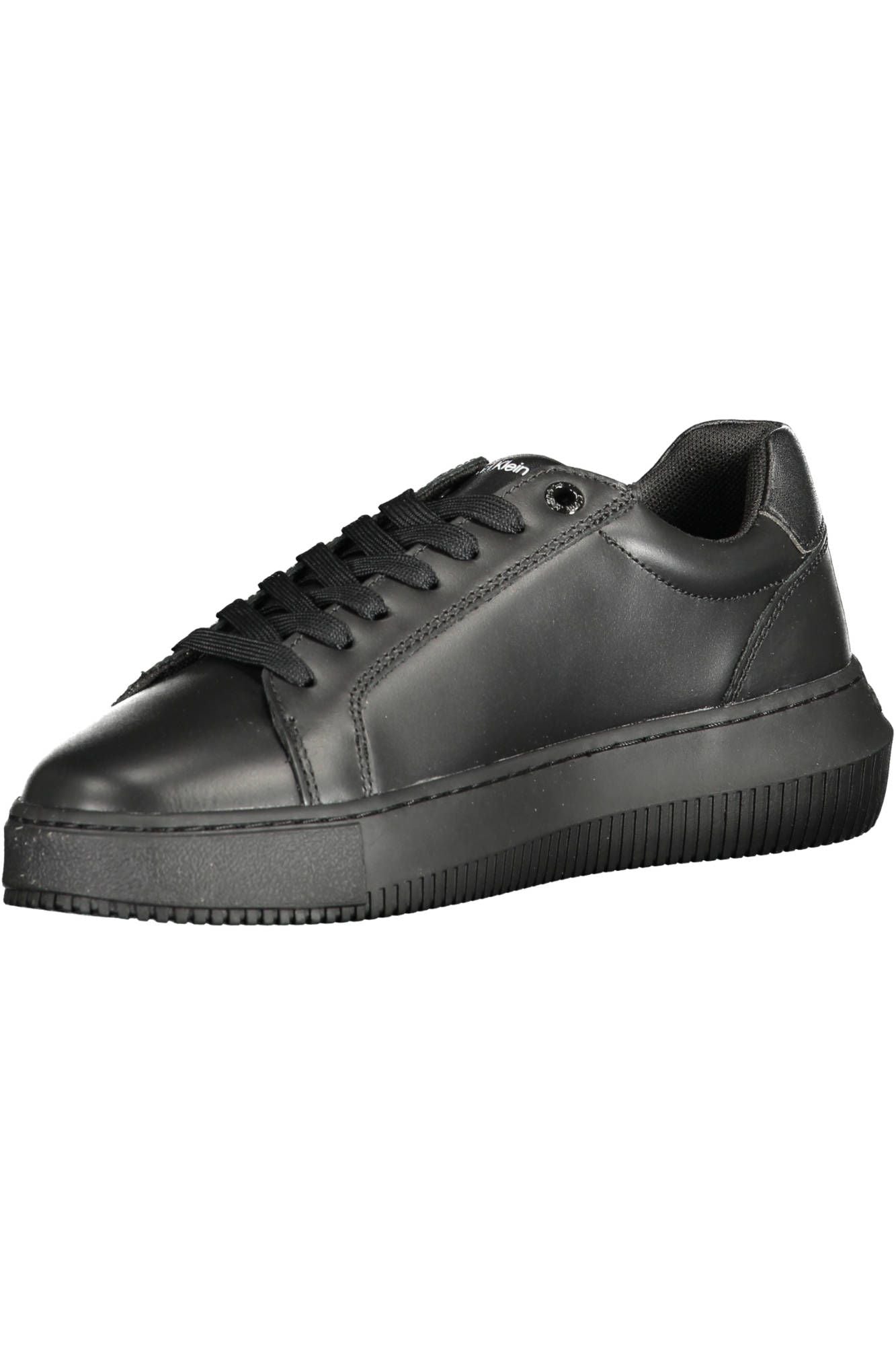 Calvin Klein Black Leather Women Sneaker