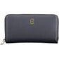 Tommy Hilfiger Blue Polyurethane Women Wallet