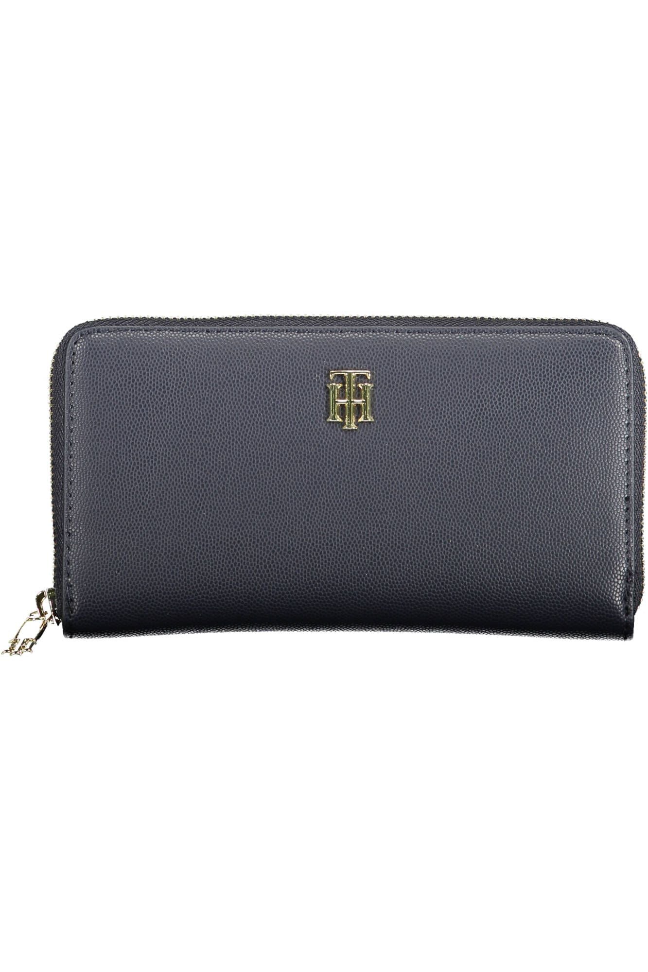 Tommy Hilfiger Blue Polyurethane Women Wallet