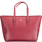 Tommy Hilfiger Red Polyurethane Women Handbag