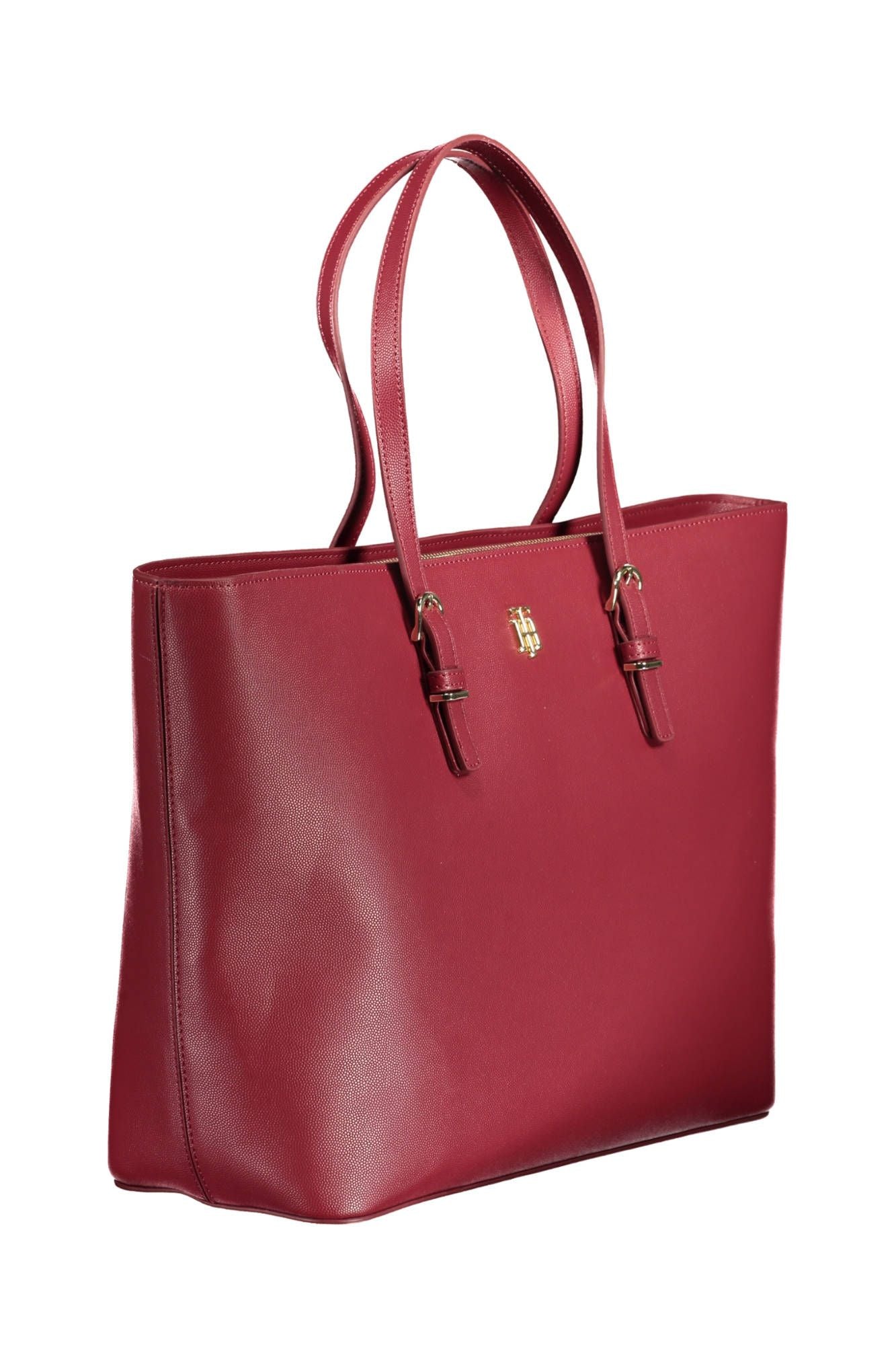 Tommy Hilfiger Red Polyurethane Women Handbag