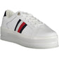 Tommy Hilfiger White Polyethylene Women Sneaker