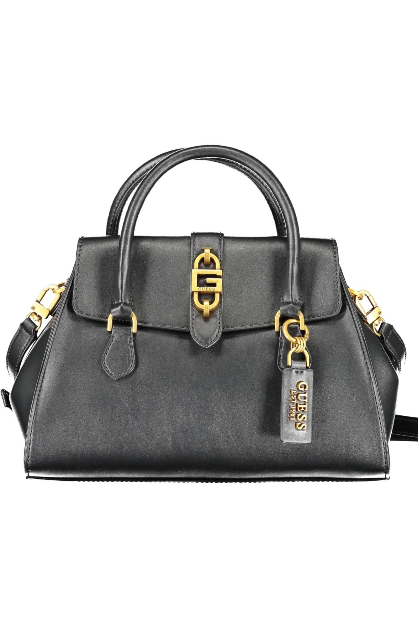 Guess Jeans Black Polyurethane Women Handbag