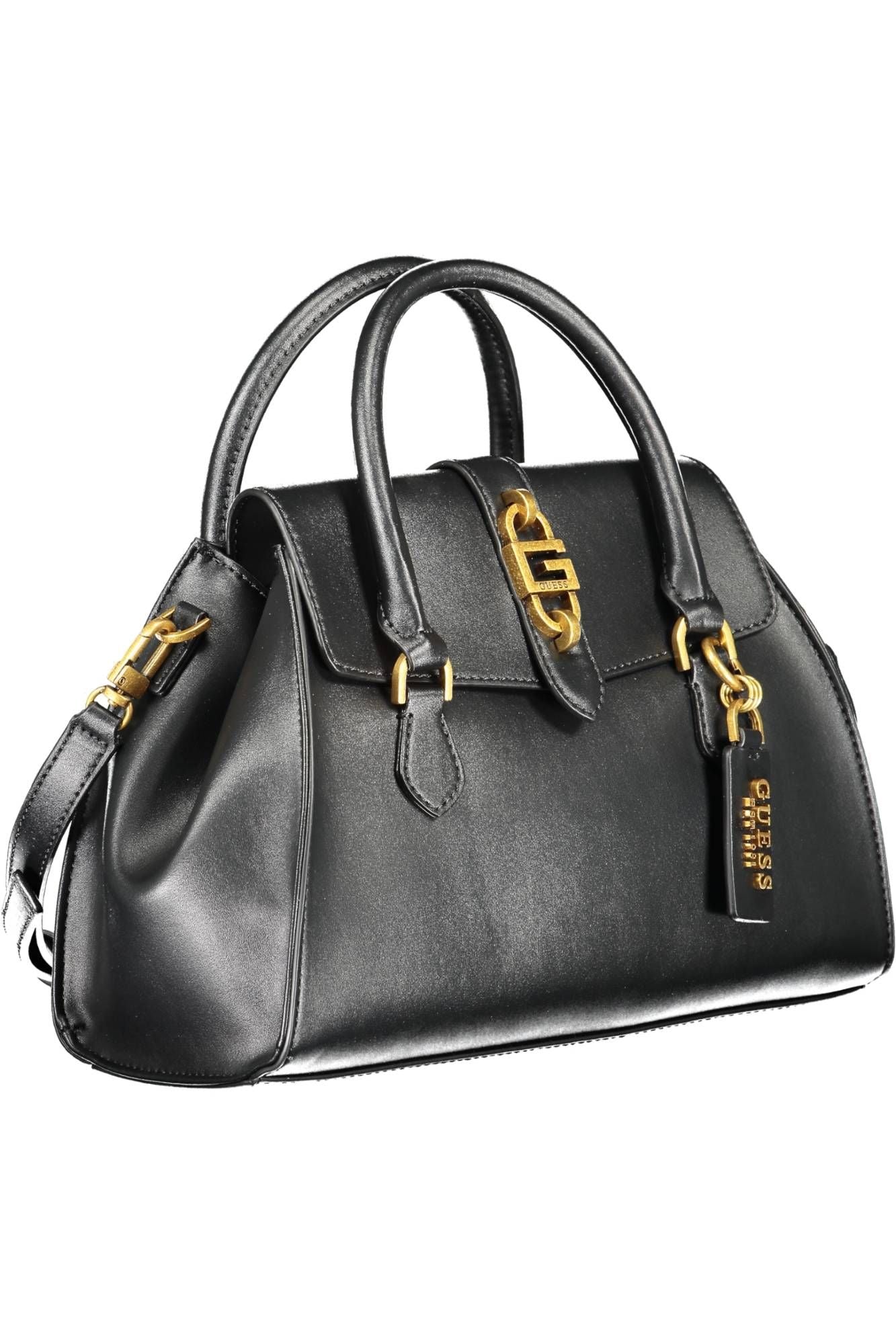 Guess Jeans Black Polyurethane Women Handbag