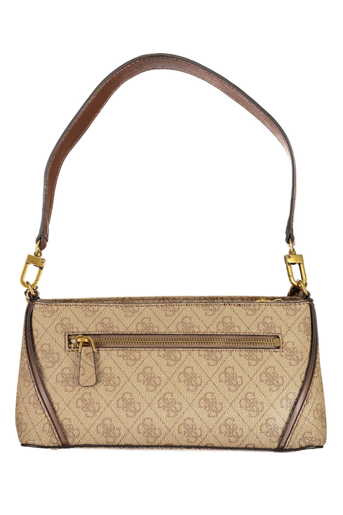 Guess Jeans Beige Polyurethane Women Handbag