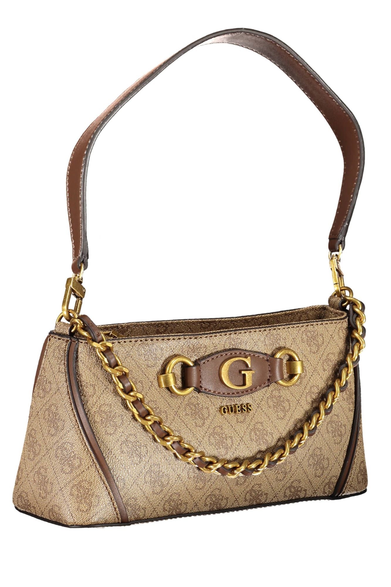 Guess Jeans Beige Polyurethane Women Handbag