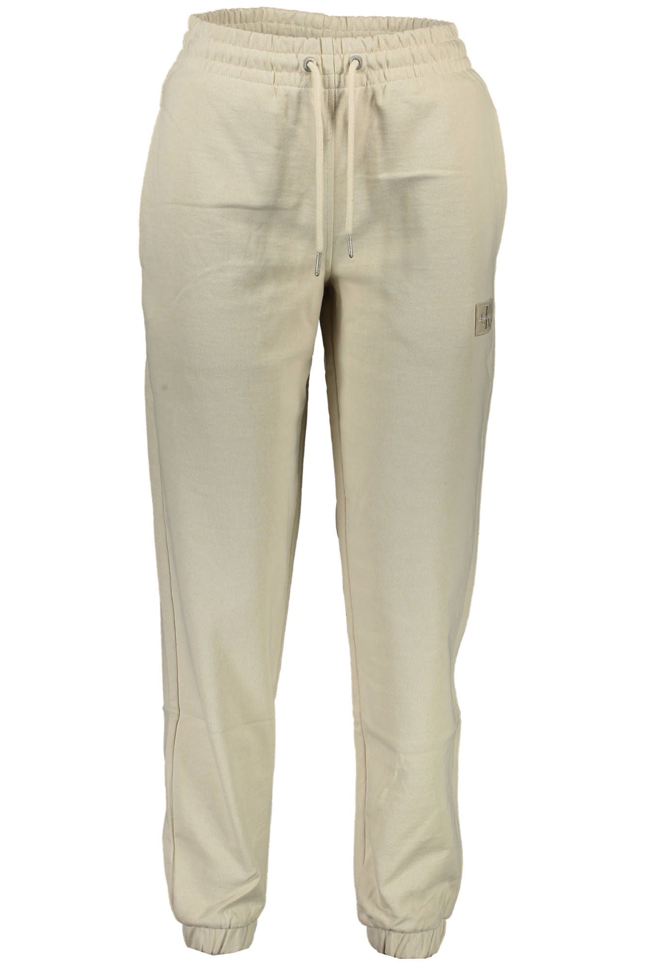 Calvin Klein Beige Cotton Women Sport Pant