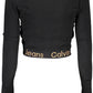 Calvin Klein Black Lyocell Women Sweater