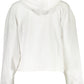 Tommy Hilfiger White Cotton Women Sweater