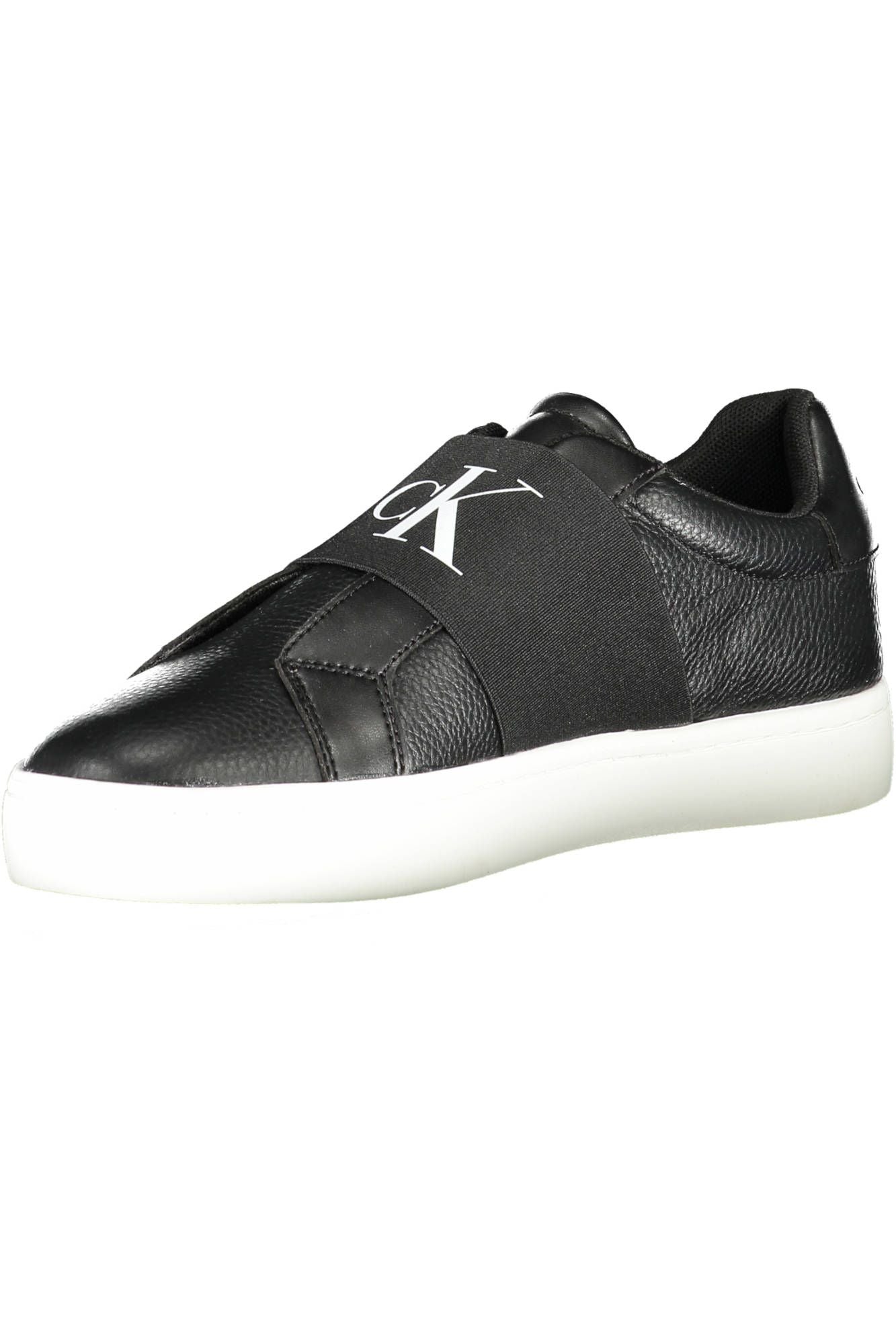 Calvin Klein Black Leather Women Sneaker