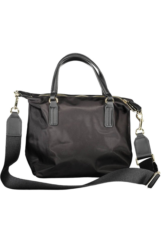 Tommy Hilfiger Black Nylon Women Handbag