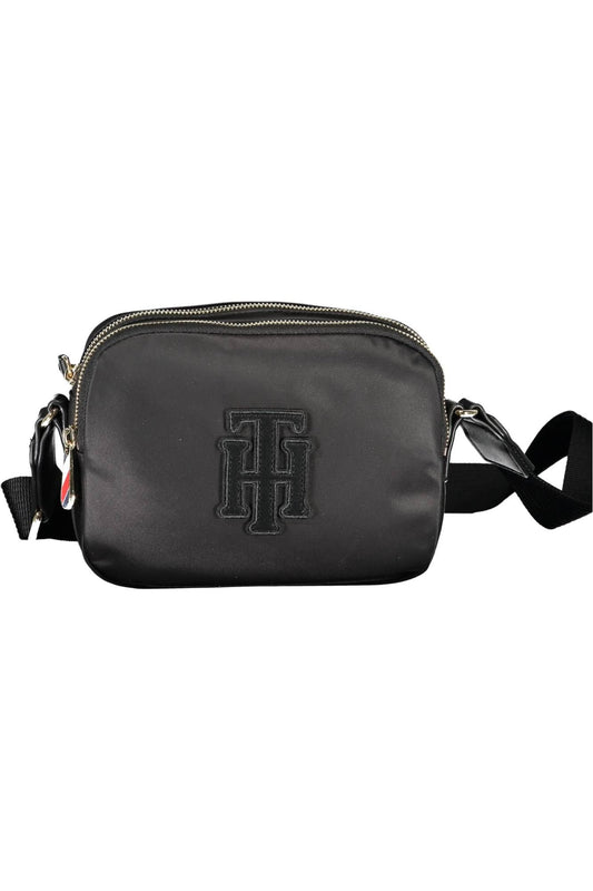 Tommy Hilfiger Black Nylon Women Handbag