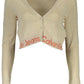 Calvin Klein Beige Lyocell Women Sweater